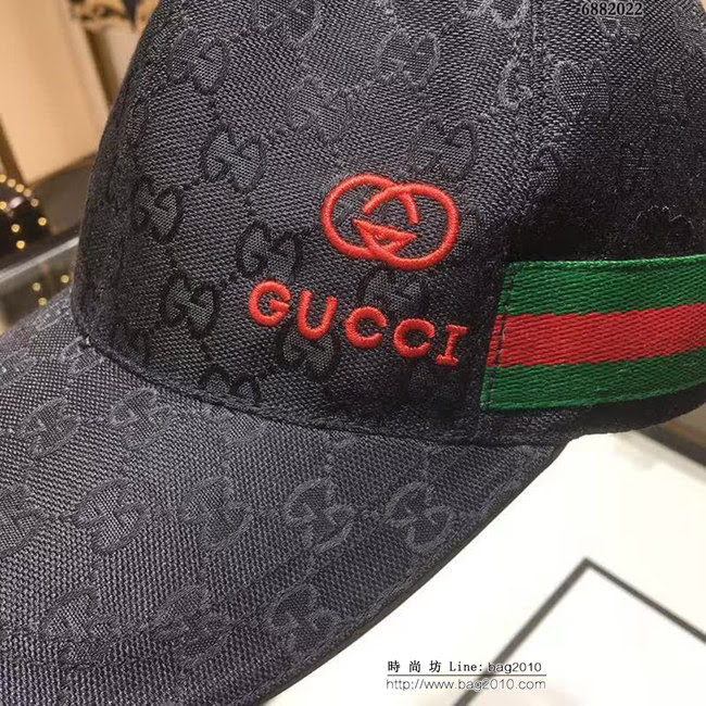 GUCCI古馳 最新款 時尚百搭鴨舌帽 四季可用 6882022 LLWJ8039